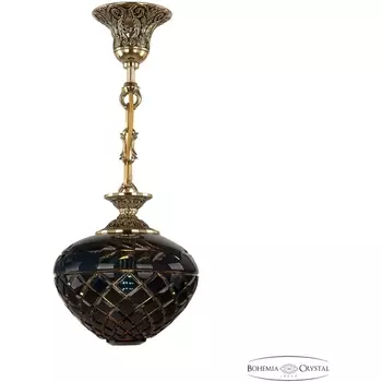 Подвесной светильник хрустальный 7003P/18 GB Amber-Blue/H-1B (Bohemia)