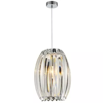 Подвесной светильник хрустальный ORBIS 79007/1W CHROME (Natali Kovaltseva)