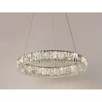 Подвесной светильник хрустальный светодиодный 8262/S Newport 8260 chrome