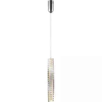 Подвесной светильник хрустальный светодиодный с пультом Moderli Asti V10719-PL