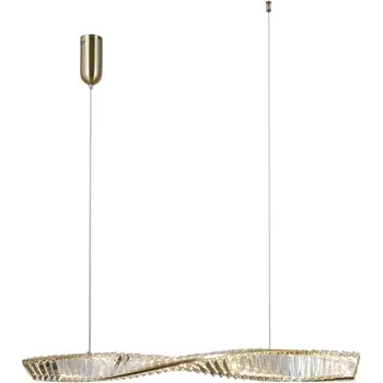 Подвесной светильник хрустальный светодиодный с пультом Moderli Asti V10726-PL