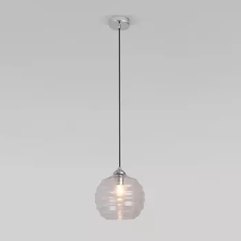 Подвесной светильник Eurosvet Ice со стеклянным плафоном 50239/1 прозрачный