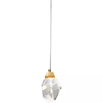 Подвесной светильник II 9701P/1 DeLight Collection Crystal rock brass