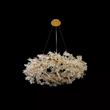 Подвесной светильник iLamp Savage 9065-D800 GD форма ветки