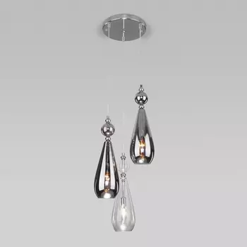 Подвесной светильник 50202/3 Eurosvet Ilario хром