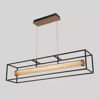 Подвесной светильник с пультом iLedex Look 4737-90 MBK+SGD