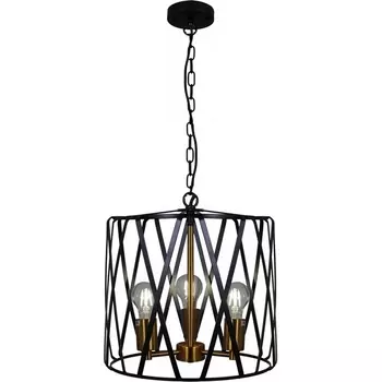 Подвесной светильник ILLUMICO IL1023-3PB-05 BK GD