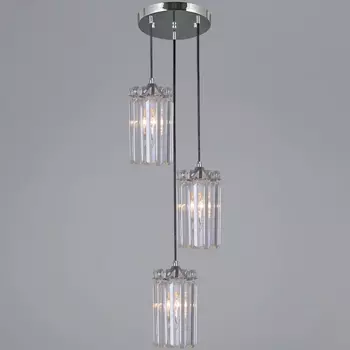 Подвесной светильник ILLUMICO IL3562-3PSQ-24 CR LYRA