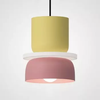Подвесной светильник Ilo D18,5 Yellow/Pink ImperiumLoft Ilo01 (179674-26)