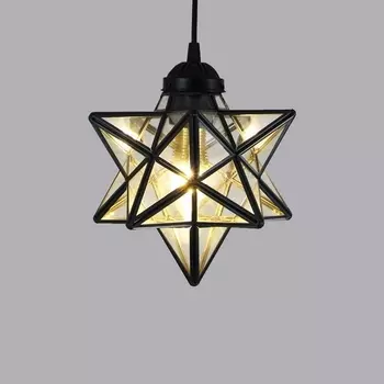 Подвесной светильник (люстра) Black Star Clear Glass 20 См ImperiumLoft 101314-26 (189646-26)