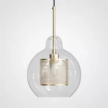 Подвесной светильник Catch F Pear Brass D25 ImperiumLoft Catch-F01 (101418-26)