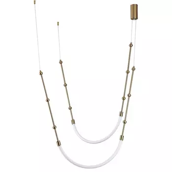 Подвесной светильник с гибким неоном (ПДУ) Indigo Corda V000063L