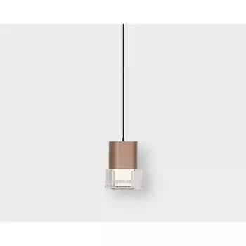 Подвесной светодиодный светильник Italline IT014-0203 rose gold