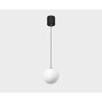 Подвесной светодиодный светильник Italline IT08-8025 black 3000K в форме шара