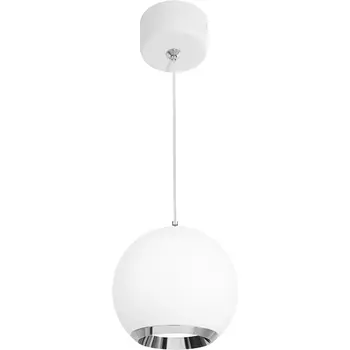 Подвесной светильник ЭРА PL32 WH/CH в форме шара