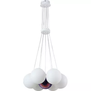 Подвесной светильник Kink Light Алди 08475-7,01 белый E27 7*5W шарики