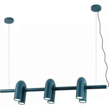 Подвесной светильник Kink Light Канти 08465-3A,07 лазурный