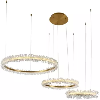 Подвесной светодиодный светильник Kink Light Лаура 08246,36PA(4000K)