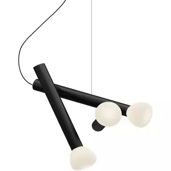 Подвесной светильник Kink Light Риволи 07722-60,19 черный G9 3*5W