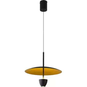 Подвесной светильник Kink Light Синди 08466-35,19(33) черный/золото Led 7W