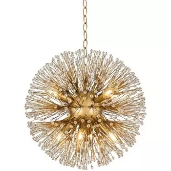 Подвесной хрустальный светильник L'Arte Luce Dunkirk L28506 в форме шара