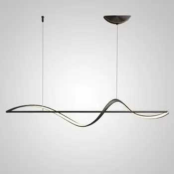 Подвесной светильник LED Adonis L140 Black By ImperiumLoft Adonis01 231525-23