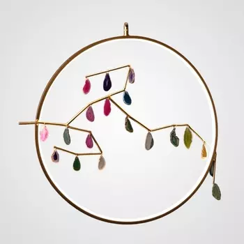 Подвесной светильник LED Agate 10 Multicolour D60 By ImperiumLoft Agate-1001 189670-23 кольцо