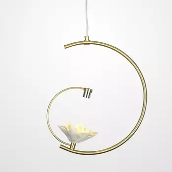 Подвесной светодиодный светильник для спальни Lu Carte LC-11-0056 с цветами