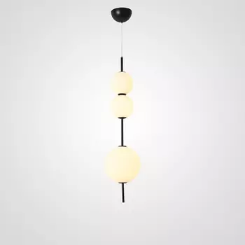 Подвесной светильник LED White Beads Pendant B D40 By ImperiumLoft 40.2133-0 275305-22 шарики