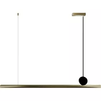 Подвесной линейный светодиодный светильник Lightera Manitoba LE111L-118GA WIFI IRON (Умный дом, Алиса, Маруся, голосое управление)