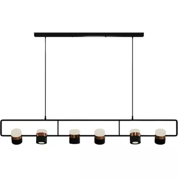 Подвесной светодиодный светильник Lightera Rudolf LE114L-6B SMART (Умный дом, WiFi, Алиса, Маруся, голосое управление)