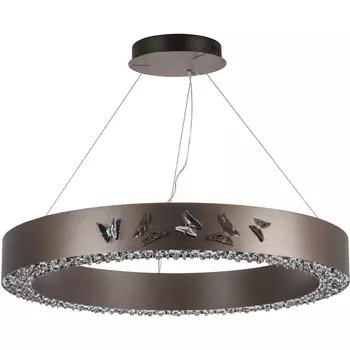 Подвесной хрустальный светодиодный светильник Lightstar Faraone 701181 кольцо