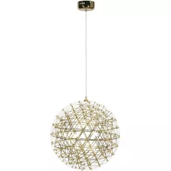 Подвесной светодиодный светильник Loft It Raimond 9027-61 Gold в форме шара