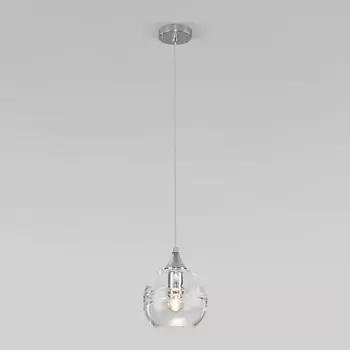 Подвесной светильник 50221/1 прозрачный Eurosvet Lotus в форме шара