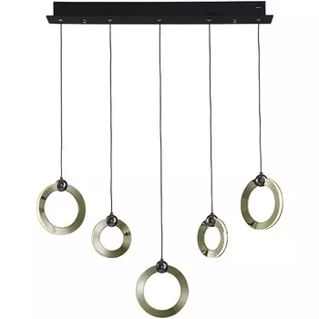 Подвесной светильник Lumien Hall Livin LH8028/5P-BK-SGD-PBK