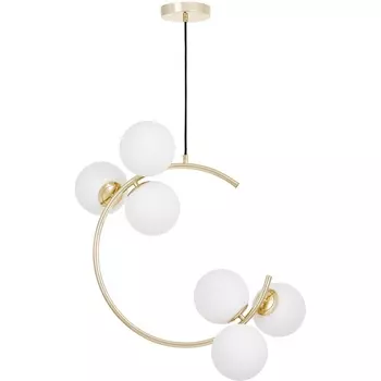 Подвесной светильник Lumina Deco Bonio LDP 7031-6 F.GD шарики