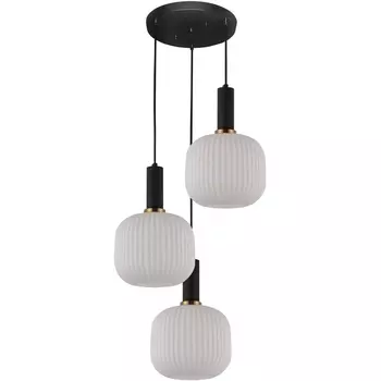Подвесной светильник Lumina Deco Gato LDP 1217-3 WT+BK
