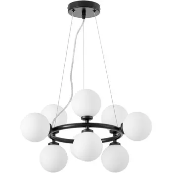 Подвесной светильник молекулы Lumina Deco Marsiada LDP 6033-9 BK
