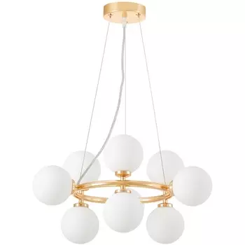 Подвесной светильник молекулы Lumina Deco Marsiada LDP 6033-9 FGD
