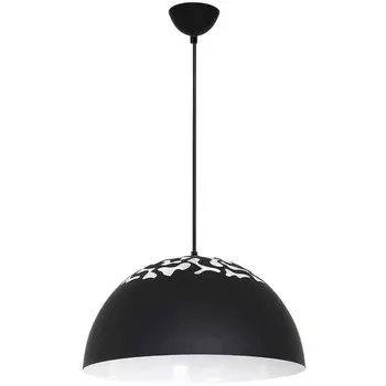 Подвесной светильник в виде зонтика Luminex Alumi BLACK/WHITE 6210