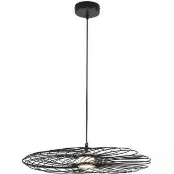 Подвесной светильник Lumion Camomile 8379/10L черный, металл/акрил LED 10W 3000K 220V