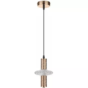 Подвесной светильник Lumion Cristie 8009/6L золото/прозрачный металл/акрил LED 6W 220V 4000K