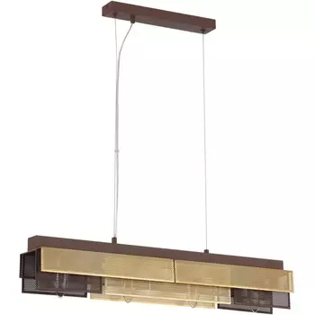 Подвесной светильник Lumion Dana 8005/4A кофе/кофе, золотой металл/металл Е14 4*40W 220V