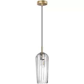 Подвесной светильник Lumion Ellie 6551/1B матовое золото E14 1*40W 220V
