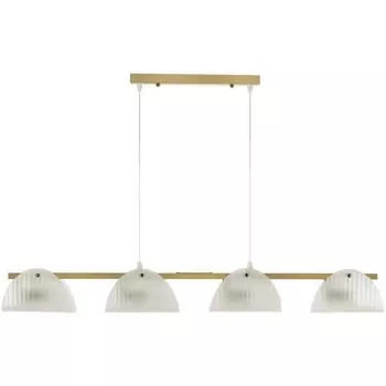 Подвесной светильник Lumion Fioro 6571/4C медный/белый/металл/стекло E14 4*60W 220V