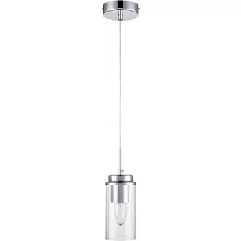 Подвесной светильник Lumion Isha 8102/1A хром/прозрачный металл/металл Е14 1*40W 220V