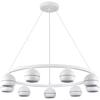 Подвесной светильник Lumion Luazana 8242/9 белый металл LED GX53 8*7W 220V шарики
