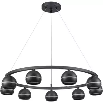 Подвесной светильник Lumion Luazana 8242/9 черный металл LED GX53 8*7W 220V шарики