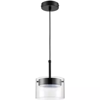 Подвесной светильник Lumion Natalina 8232/1 черный/прозрачный, металл/стекло LED GX70 1*10W 220V