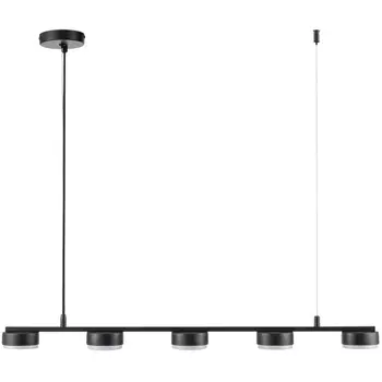 Подвесной светильник Lumion Torina 8117/5 черный, металл LED GX53 5*7W 220V